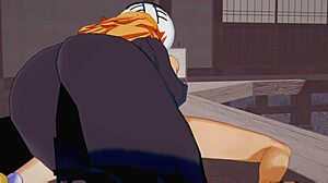 Rangiku Matsumoto Fucking With Her Huge Tits In Anime Hentai