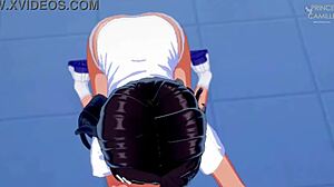 Nagatoro Jerks You Off And Blows Your Cock After School In Anime Hentai