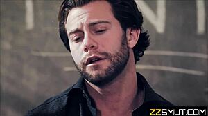 Blonde Student Enticed by Teacher and Principal in Classroom