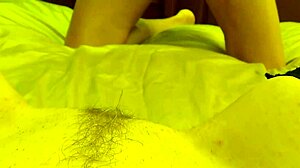 Husband Boldly Licks Mature Wife's Spread Pussy