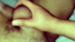 gay guy playfully sucks on a big toy in suggestive way