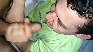 gay twink sucks brother-in-law passionately in steamy encounter