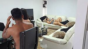 i'm a horny milf masturbatin with my stepsons watchin, wanna see?