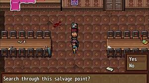 In this hentai game, a milf with big tits watches porn and gets cum on her ass. Zombies retreat part five.