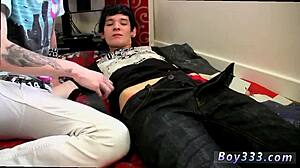 Kyle Wilkinson fucks Lewis Romeo in gay movie