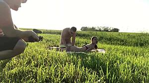 Fucking Hard In The Backroom With Blonde Teen