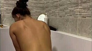 Ki-sim takes huge dick in ass