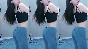 Is the Chinese Girl's Dancing Vibrator Making Her Pussy Horny?