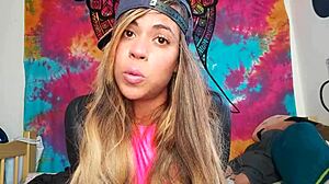 srta x reveals her desires, from innocent milf to wild latina babe with natural tits and sexy pussy.