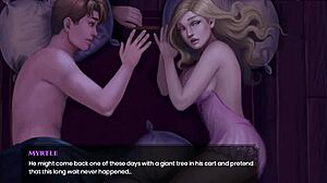 Boriss Cock Hardens Seeing Myrtle's Big Boobs in Lingerie?