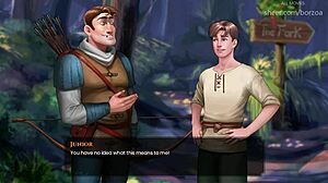 Boriss Cock Hardens Seeing Myrtle's Big Boobs in Lingerie?