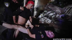 Does The Cop Fuck The Emo Boy In This Gay Scene?