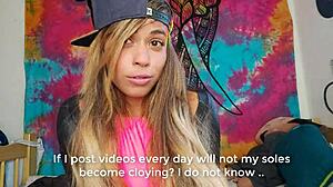 srta x reveals her desires, from innocent milf to wild latina babe with natural tits and sexy pussy.