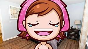 mama gives you a tit job in this hentai scene