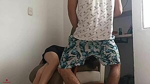 Surprising Stepsister with Intense Fucking in Homemade Roleplay, Part 1