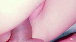 step sis is ready 2 get a quickie fuck in her pink pussy after a party part 1