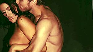 August Ames swallows big cock and gets facial