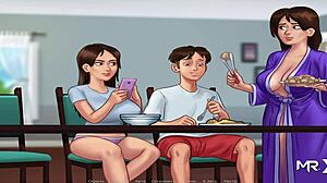 Summertimesaga - big cucumber penetrates deeply in e2 14