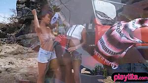 it's time for some cappuccino interracial lesbian sex?