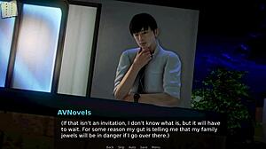 Exploring the academy 251 game in anime hentai style