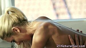 Petite Beauty Rides Cock