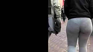 thick leggings on a creep
