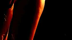 Extoic 3-way with dani skin and eric in hardcore group cumshot.