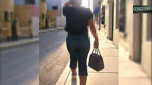 cousin owed money, fucked on street to pay