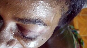 fernanda chocolatte brisou e levou leitada na cara estilo bukake