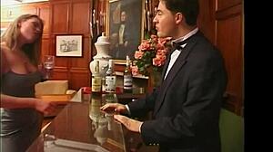 man, banging that italian chick with big tits in the bar is wild