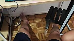 Latina With Big Tits And Ass Fucks Content Editor's Penis In POV Amateur Scene!