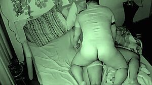 Guys share bed for naughty bareback sex