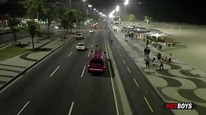 Teen Orgy Celebrates Birthday in Limousine