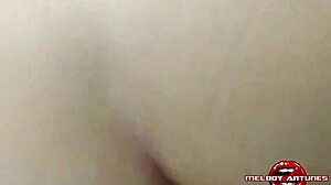 This lucky guy dives into Melody Antunes' pussy in a full session