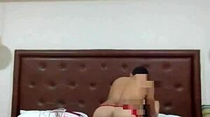 Girl Fucks Guy with Toys in Lingerie Pegging.