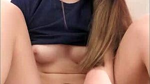 Hot Girl Passionate Footjob Dildo After College - Fetish