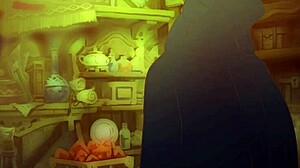 fake tarot cards force charlatan hentai girl from train to fuck magician in cartoon parody anime sex.