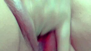 fingering my wet pussy and cumming hard