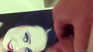 What kind of cum tribute would you make for your friend during masturbation?