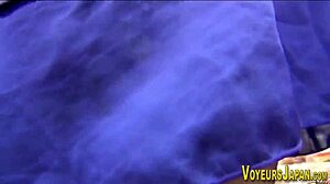 Look at this Asian babe in pantyhose getting followed in public!