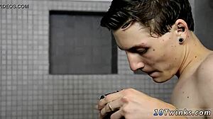 boy says, 'full gay bareback sex in bathroom.'