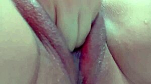 fingering my wet pussy and cumming hard