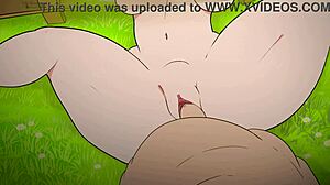 Alex Stuck in Fence, Steve Can't Pass: Minecraft Hentai Cartoon Parody