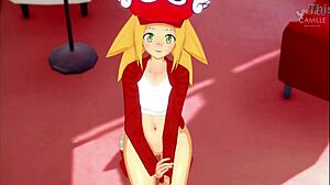 roll needs to be serviced and lubricated in this megaman hentai