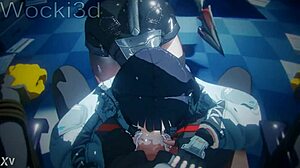 Things got steamy during that intense 3D cartoon interrogation