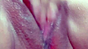 fingering my wet pussy and cumming hard