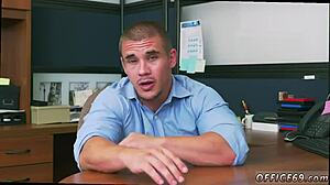 Two brothers sucking and fucking for gay porn bonus