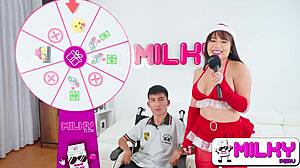 Fan Fucks For First Time In Interracial Scene!