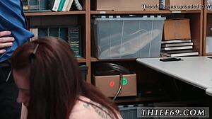 Teen 18+ Blowjob In Police Uniform During Hardcore Border Patrol