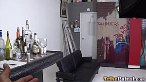 Trikepatrol, thick Filipina takes cum deep down her throat after wild oral.